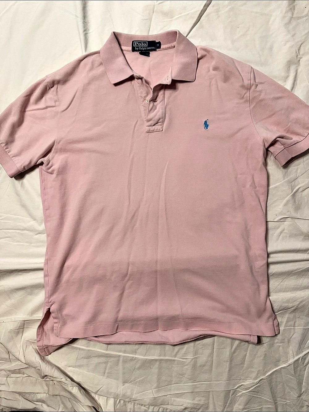 Polo Ralph Lauren Classic Fit Cotton Mesh Polo Shirt Pink